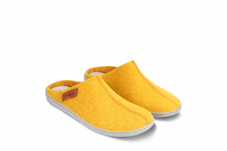 Barefoot papuče Be Lenka Chillax - Amber Yellow