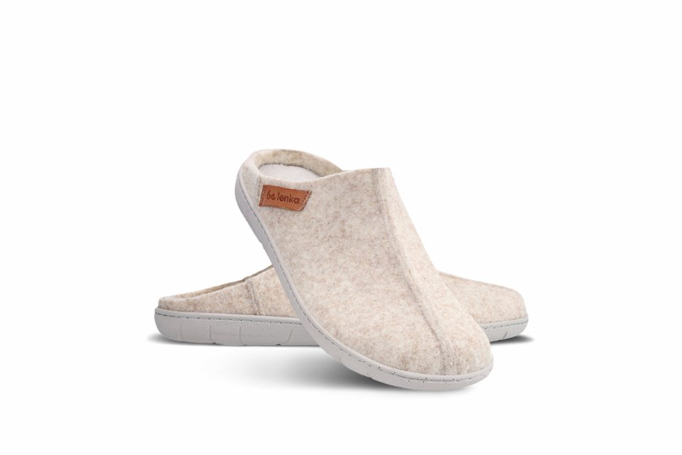 Barefoot slippers Be Lenka Chillax - Beige