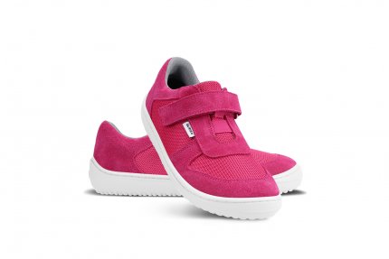 Barefoot zapatillas de niños Be Lenka Joy - Dark Pink & White