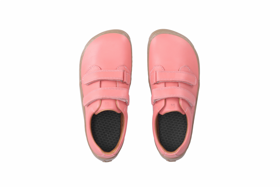 Dětské barefoot boty Be Lenka Bounce - Coral Pink