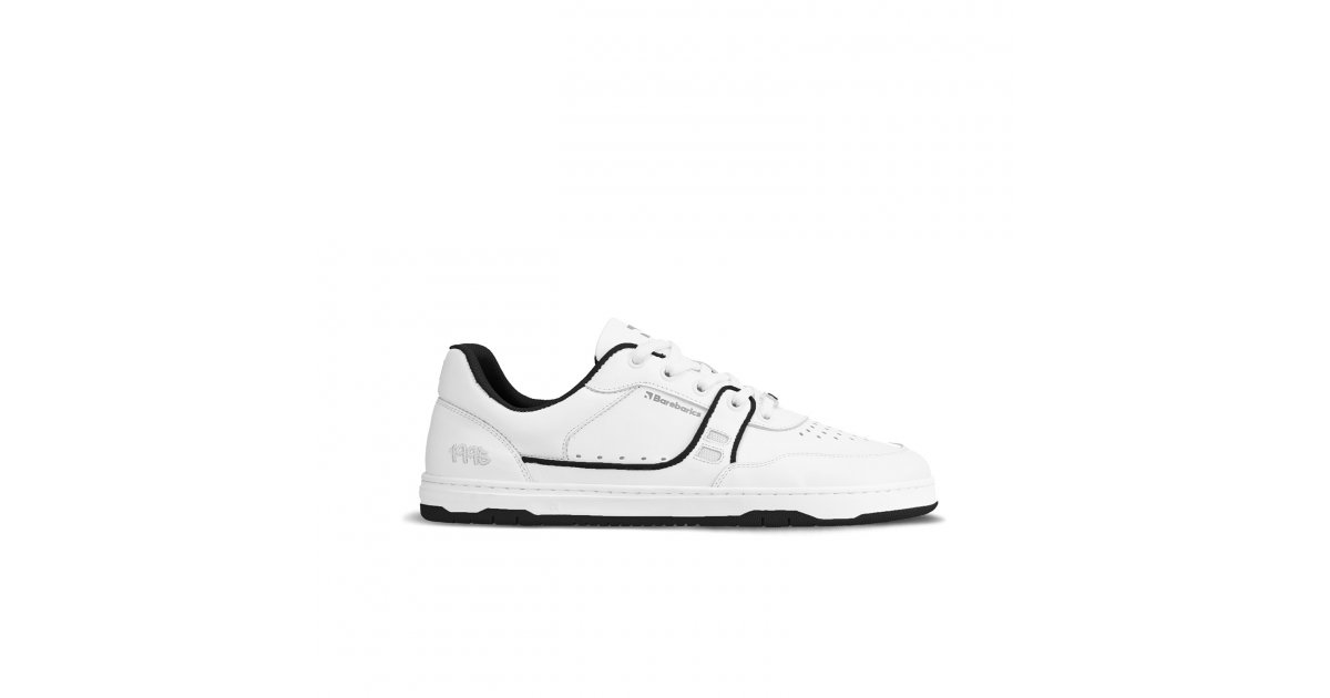 Barefoot Sneakers Barebarics Arise - White & Black | Be Lenka