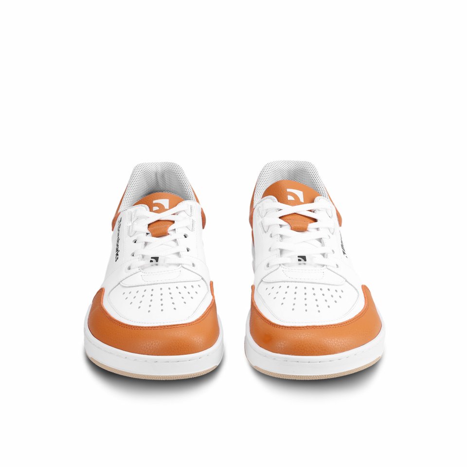 Barefoot tenisky Barebarics Wave - White & Orange