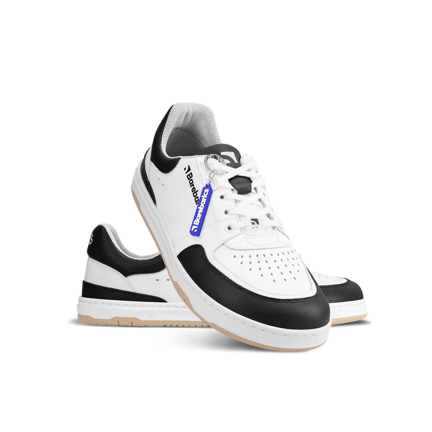 Barefoot Sneakers Barebarics Wave White Black Barebarics