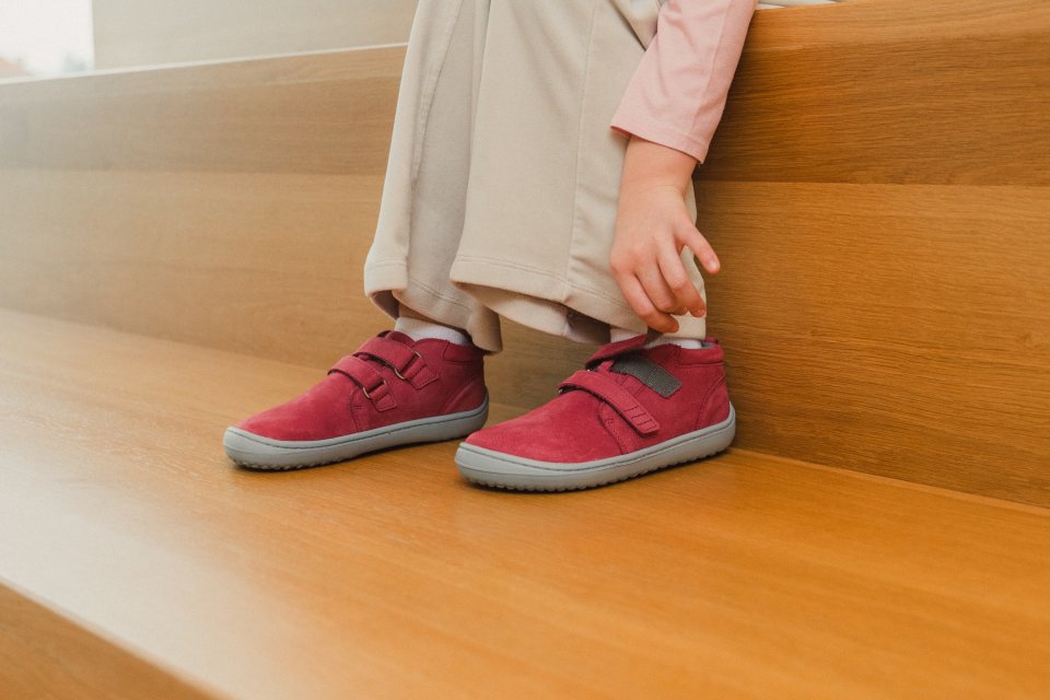 Kids barefoot Be Lenka Play - Raspberry Pink