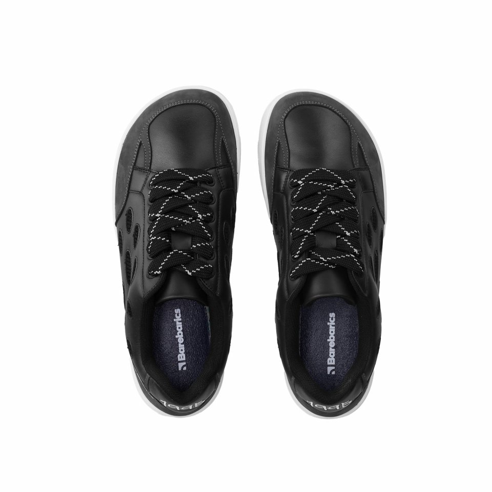 Barefoot cipő Barebarics Fusion - Fekete & Fehér