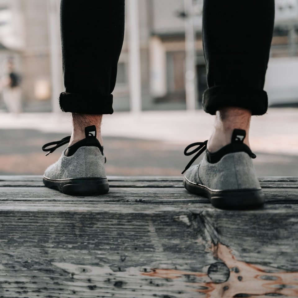 Barefoot tornacipő Barebarics Bronx - Grey