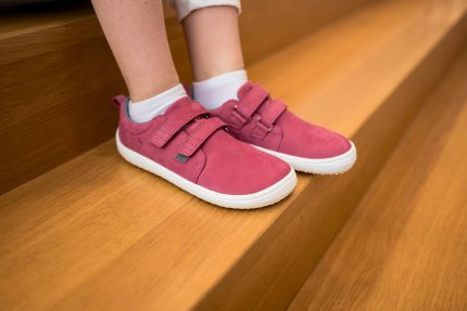 Detské barefoot topánky Be Lenka Jolly - Raspberry