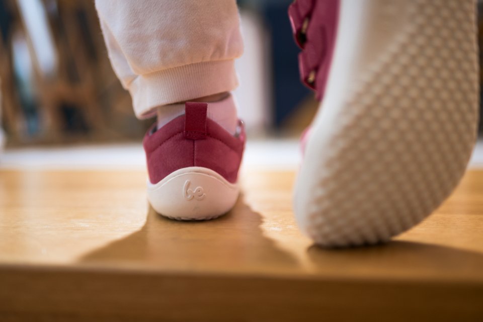 Gyermek barefoot cipők Be Lenka Jolly - Raspberry