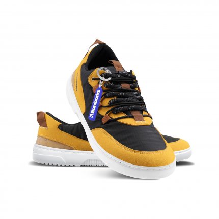 Barefoot tenisky Barebarics Revive - Golden Yellow & Black