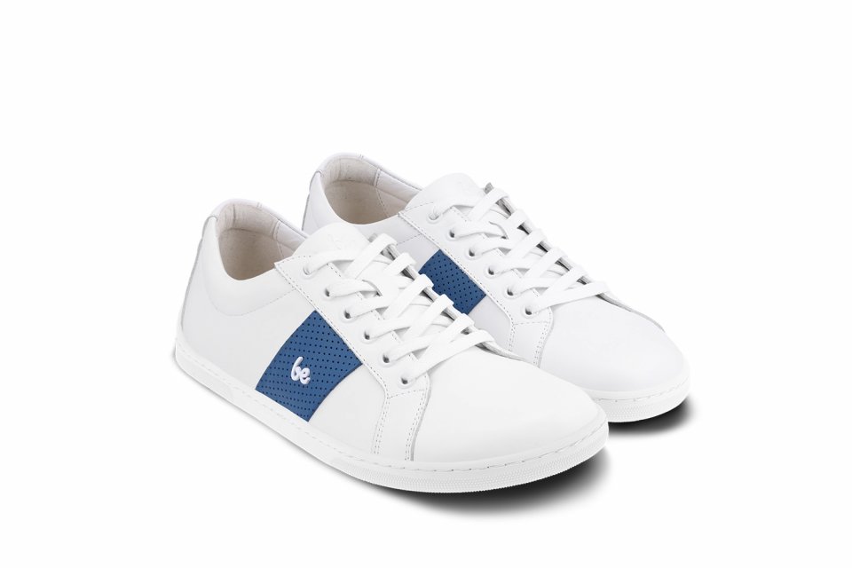 Barfuß Sneakers Be Lenka Elite - White & Dark Blue