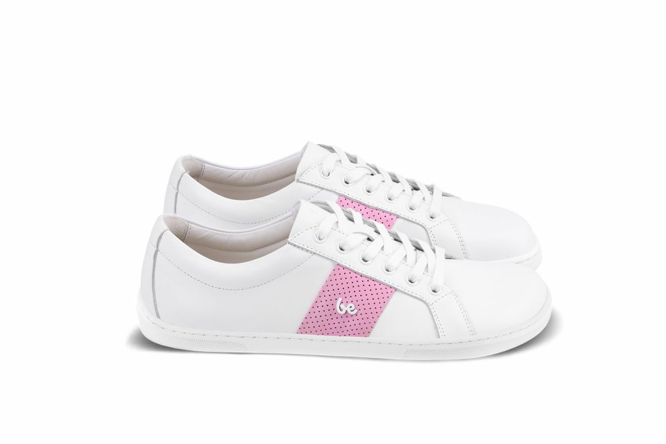 Barefoot Sneakers Be Lenka Elite - White & Pink