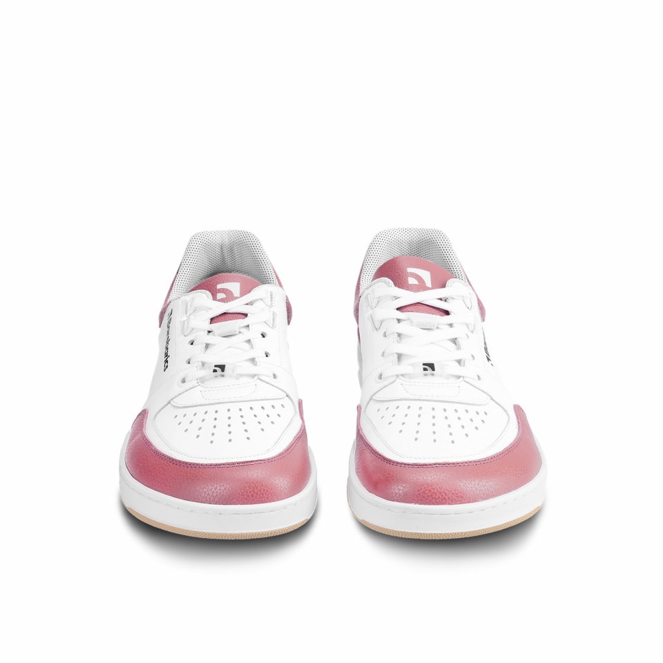 Barefoot tornacipő Barebarics Wave - White & BubbleGum Pink