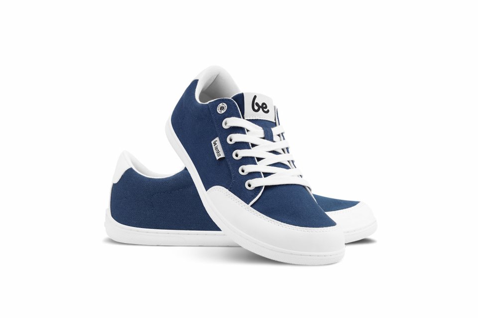 Barfuß Sneakers Be Lenka Rebound - Dark Blue & White