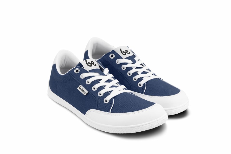 Barfuß Sneakers Be Lenka Rebound - Dark Blue & White
