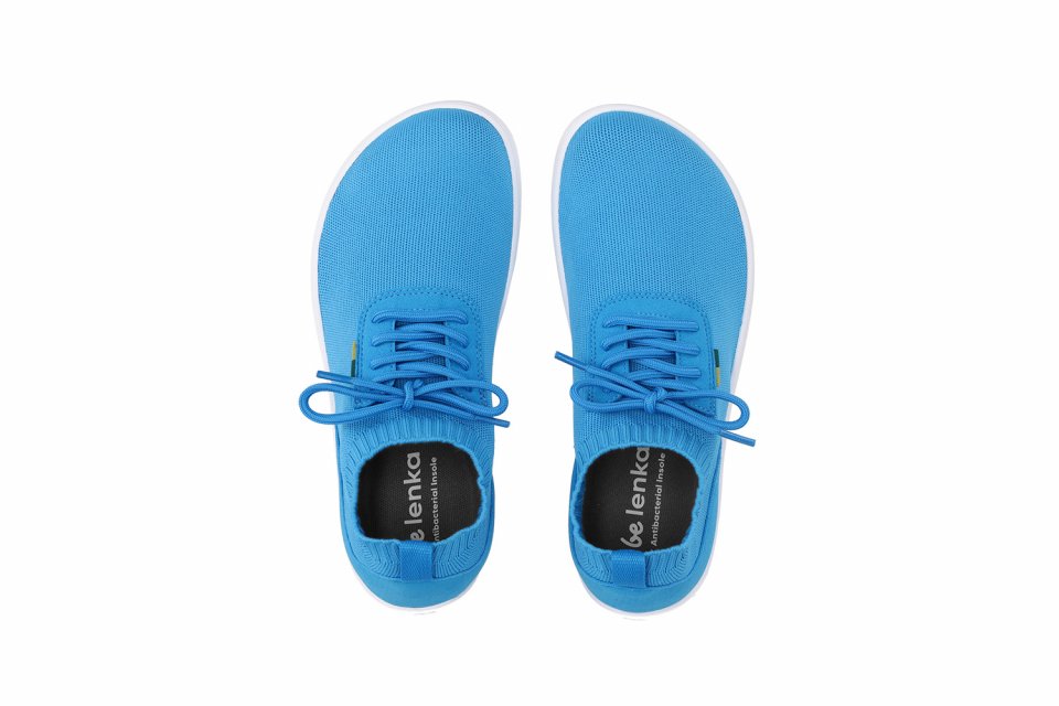 Barefoot Sneakers Be Lenka Stride - Blue & White