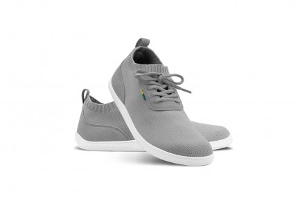 Barefoot scarpe Be Lenka Stride - Grey & White