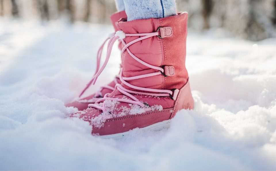 Kid's barefoot snow boots
