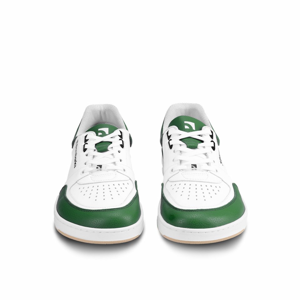 Barefoot Sneakers Barebarics Wave - White & Dark Green