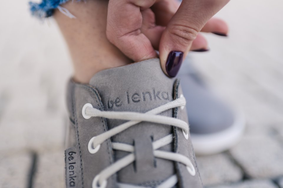 Barefoot boty Be Lenka Synergy - Pebble Grey