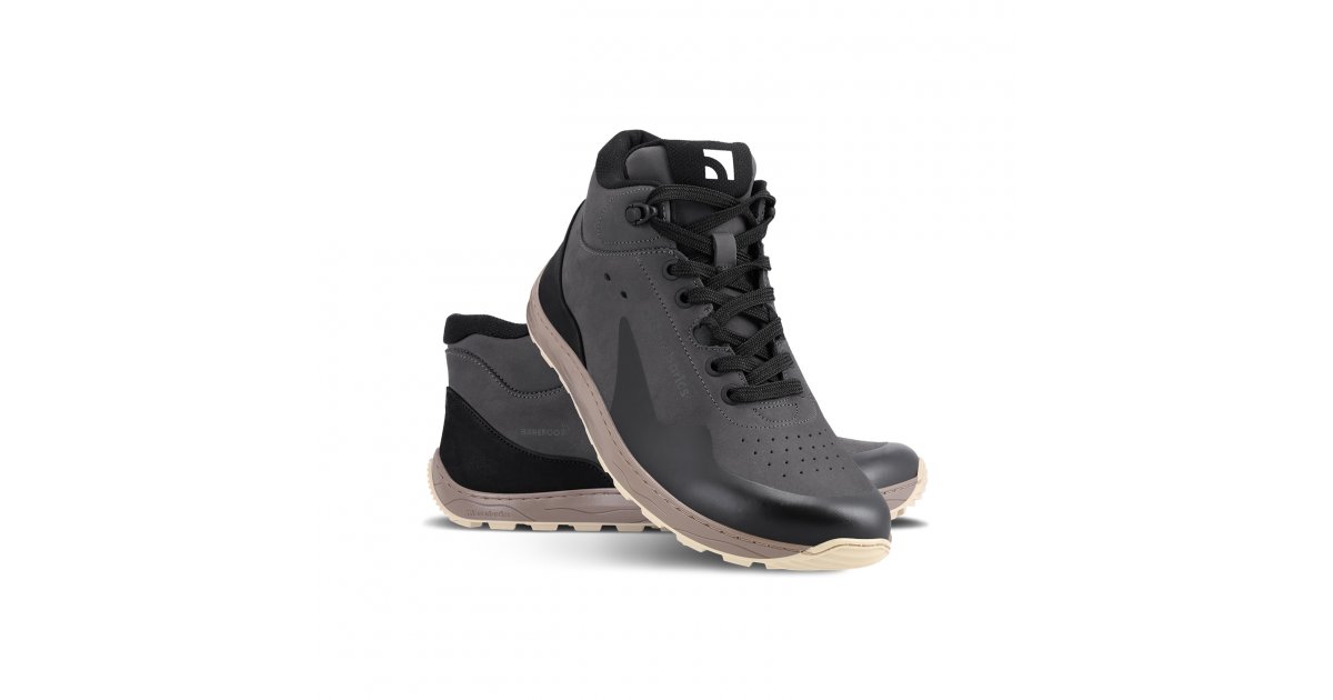 Barfußschuhe Barebarics Trekker - Dark Grey | Barebarics