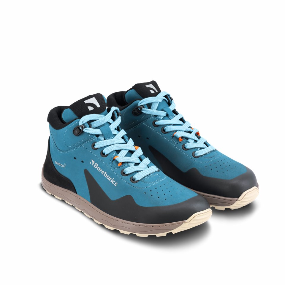 Barefoot Sneakers Barebarics Trekker - Petrol Blue