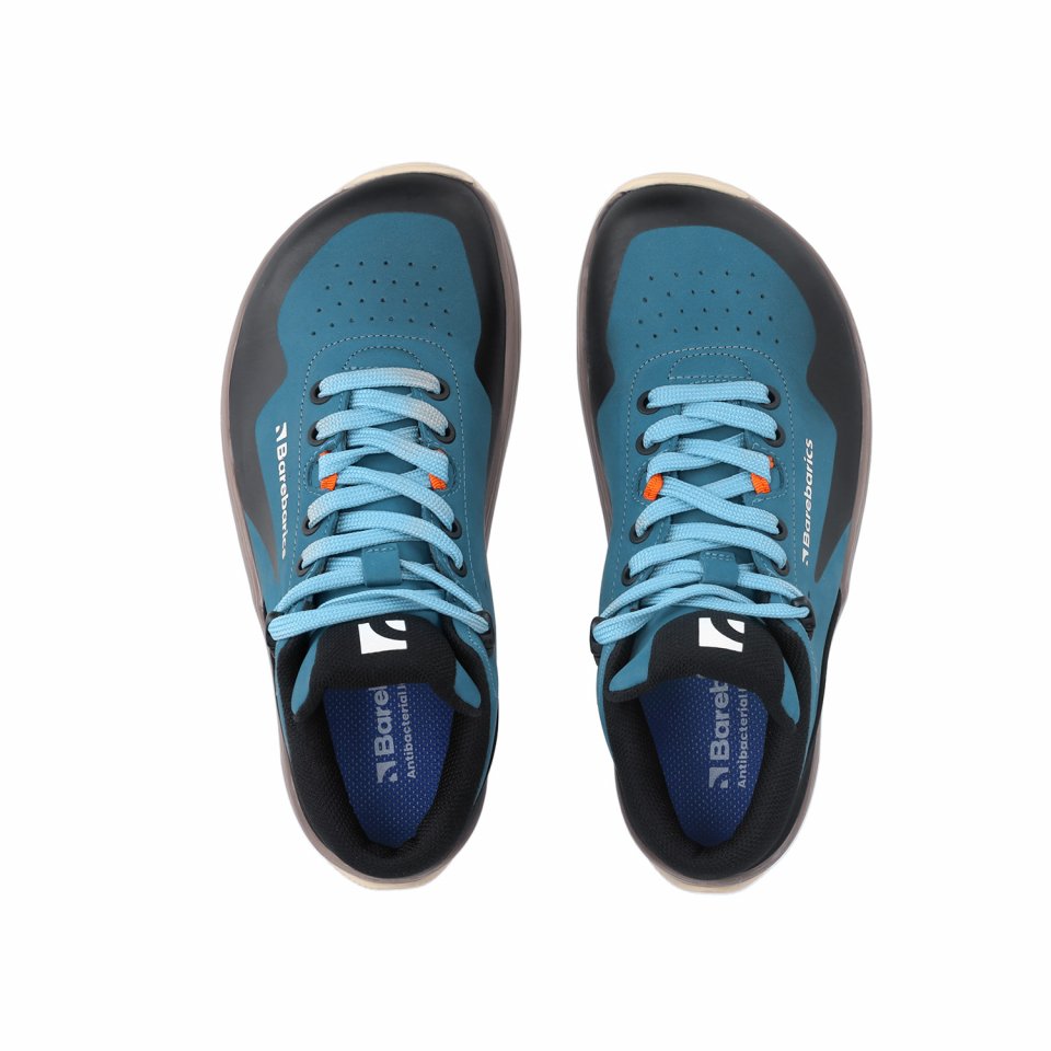 Barefoot tenisky Barebarics Trekker - Petrol Blue
