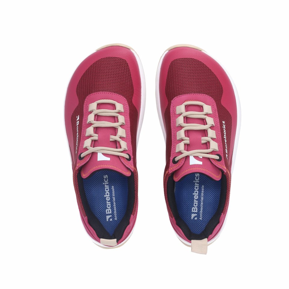 Barefoot tornacipő Barebarics Wanderer - Dark Pink