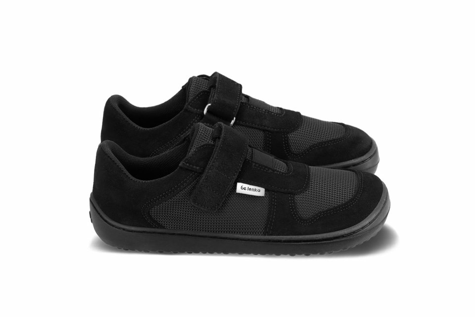 Barefoot zapatillas de niños Be Lenka Joy - All Black