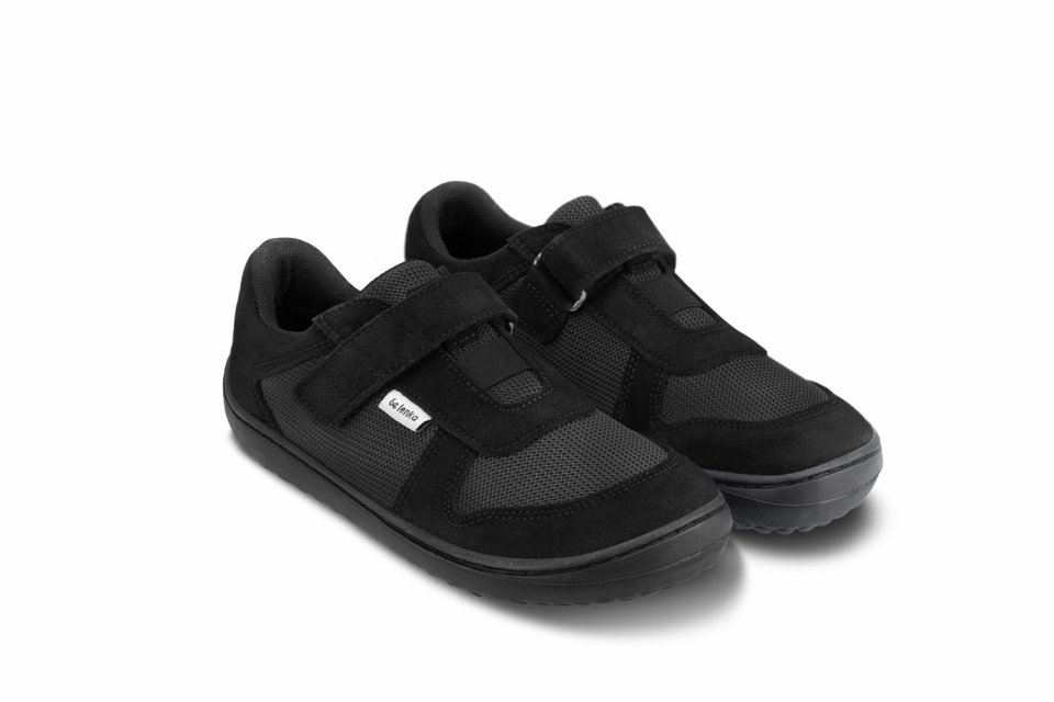 Kinder Barfuß Sneakers Be Lenka Joy - All Black