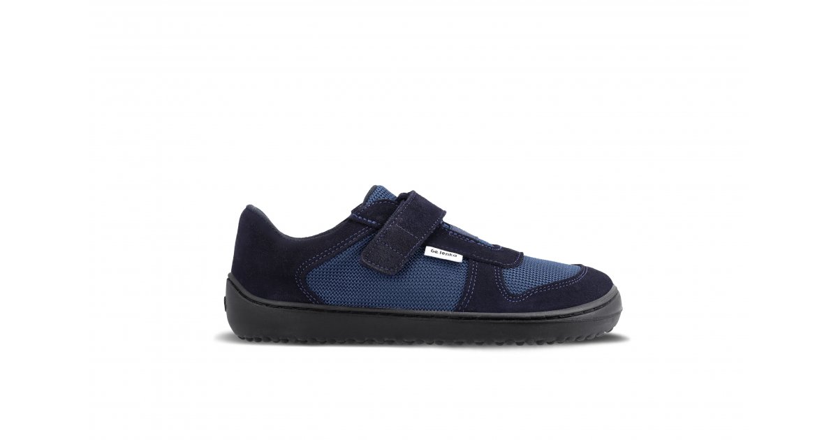 Kids barefoot sneakers Be Lenka Joy - Dark Blue & Black | Be Lenka