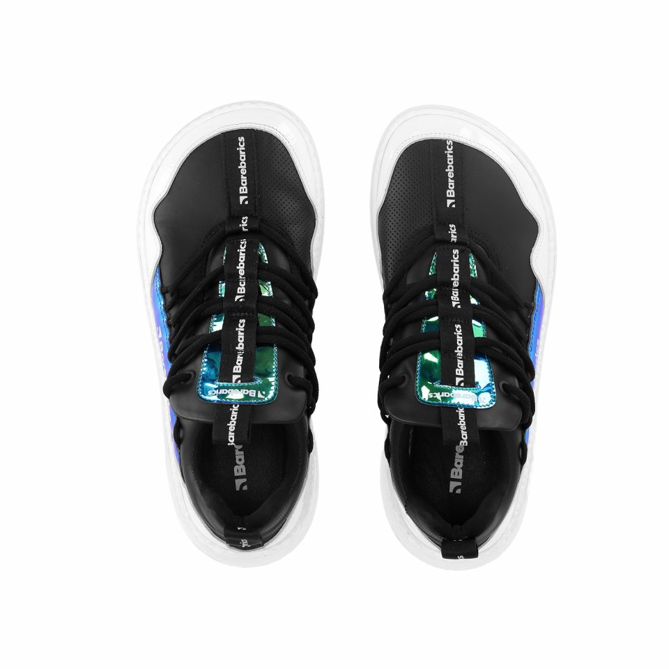 Barefoot tenisky Barebarics Futura - Iridescent Black