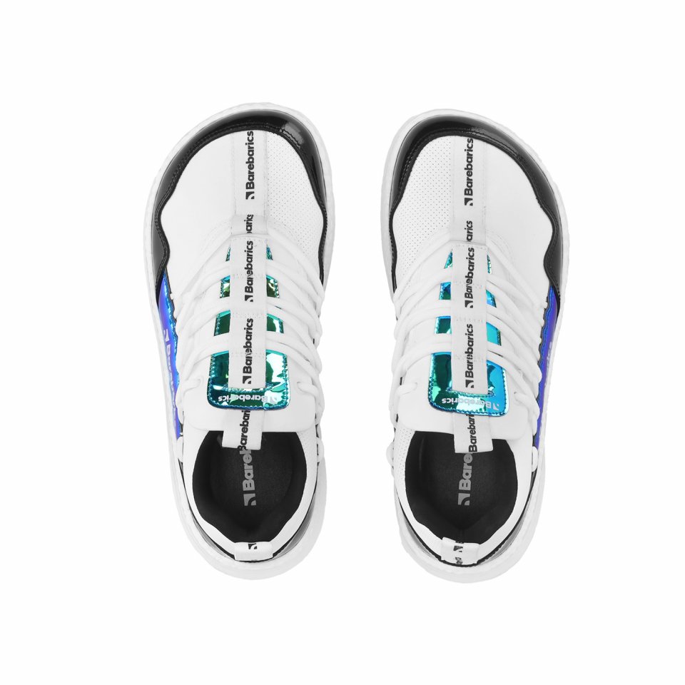 Barefoot Sneakers Barebarics Futura - Iridescent White
