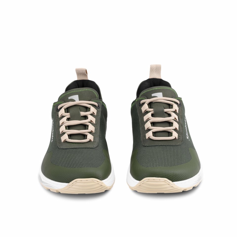 Barefoot tenisky Barebarics Wanderer - Army Green