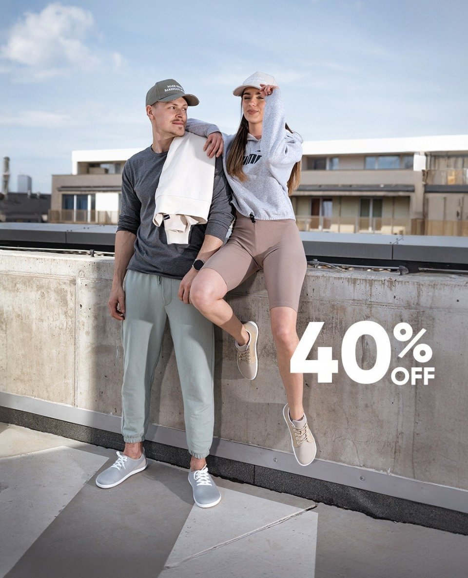 🎉 Enjoy a 40% discount on Be Lenka Dash and Be Lenka Whiz models. 👟

Don't miss your chance to grab comfortable barefoot sneakers for summer. 🛍️✨ 
.
.
.
.
.
#belenkashoes #barefootshoes #rightshoeshape #footshaped #minimalistfootwear #belenkabarefoot