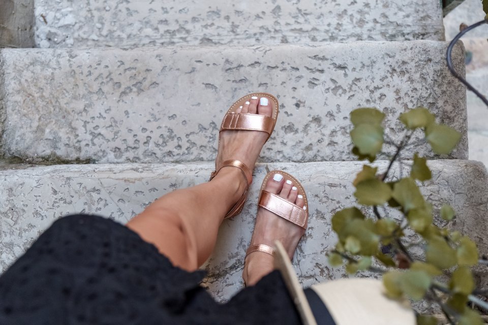 Barefoot sandali Be Lenka Grace - Rose Gold