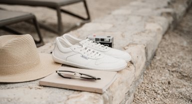 Must-have für jede Garderobe - weiße Sneaker