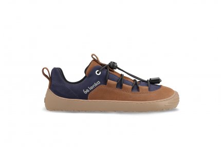Barefoot scarpe sportive bambini Be Lenka Xplorer - Dark Brown & Navy