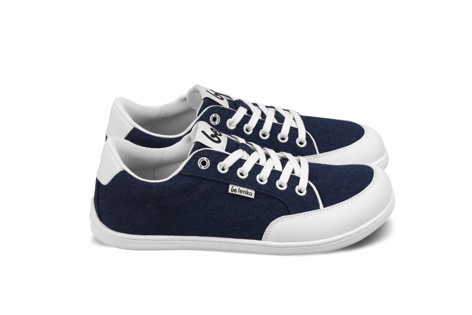 Barefoot zapatillas Be Lenka Rebound - Denim Dark Blue