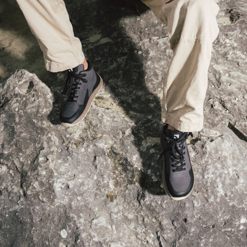 Barefoot chaussures Barebarics Trekker - Dark Grey