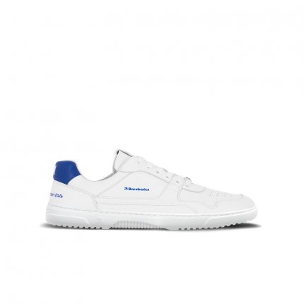 Barefoot Sneakers Barebarics Zing - Brave Men Talk - White & Blue