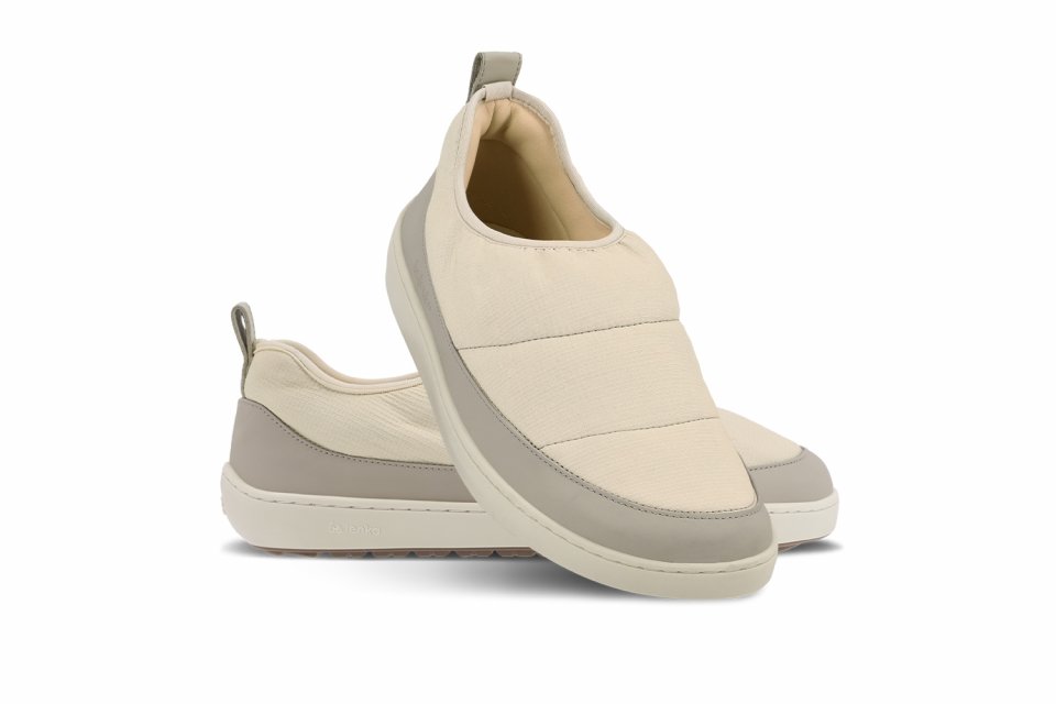 Barefoot slip-on chaussures Be Lenka Nimbus - Beige