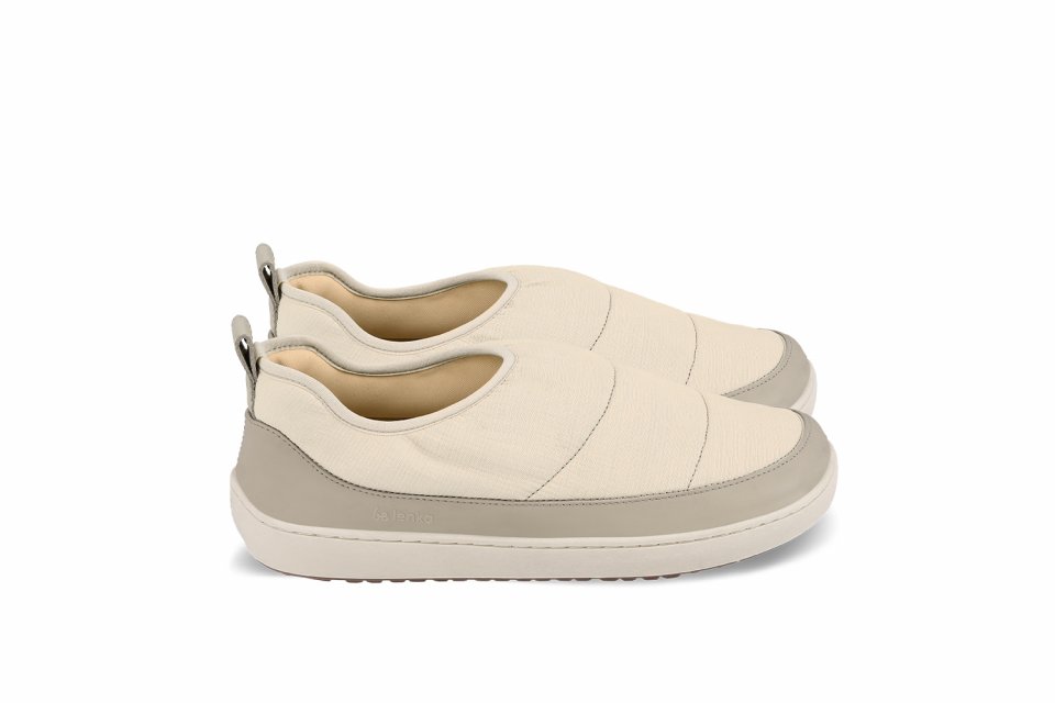 Barefoot Slip-on boty Be Lenka Nimbus - Beige