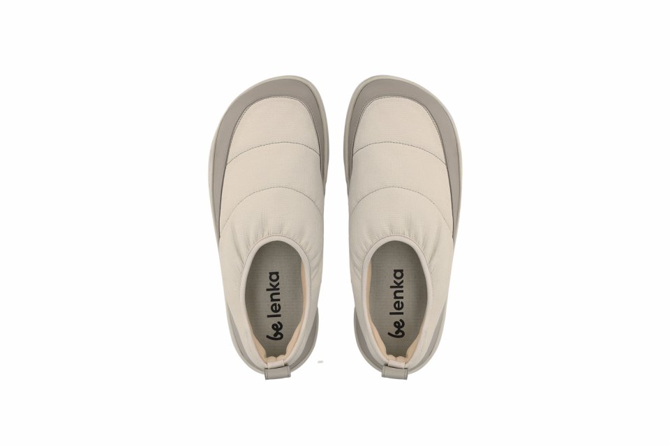 Barefoot Slip-on boty Be Lenka Nimbus - Beige