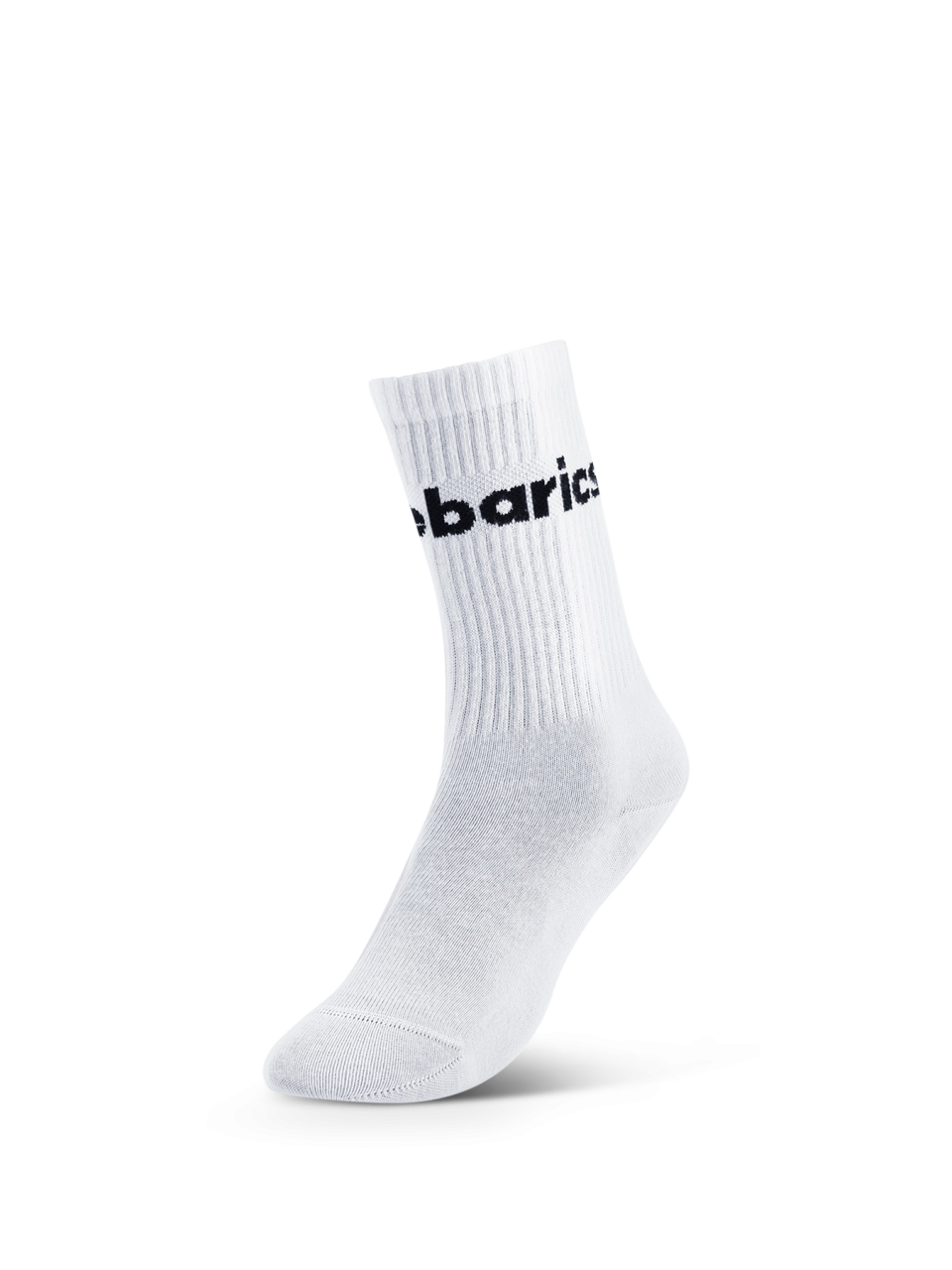 Barebarics - Barefoot Zokni - Crew - Fehér - Big logo