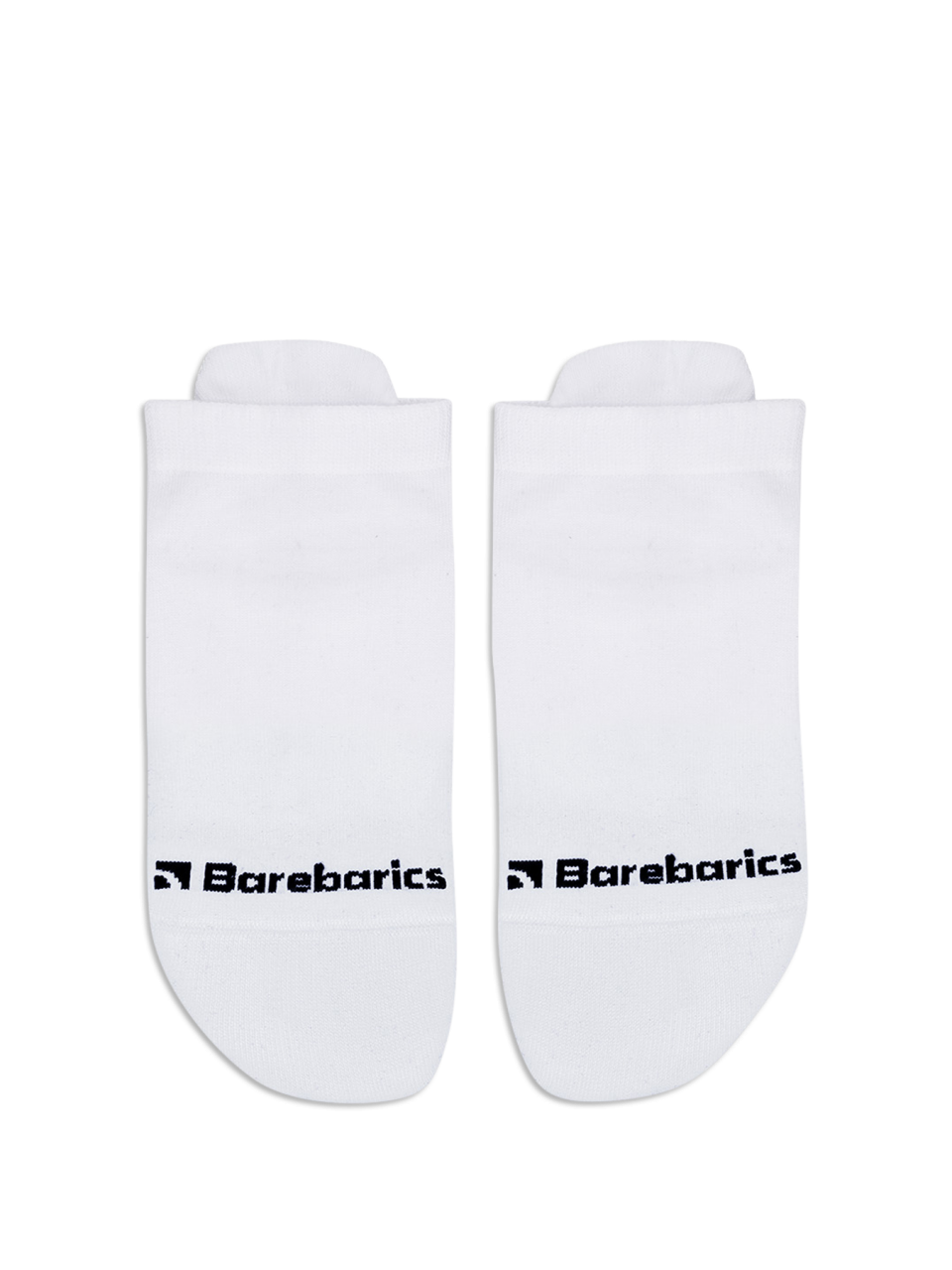 Barebarics - Barefoot Socks - Low-cut - White - 3 pack