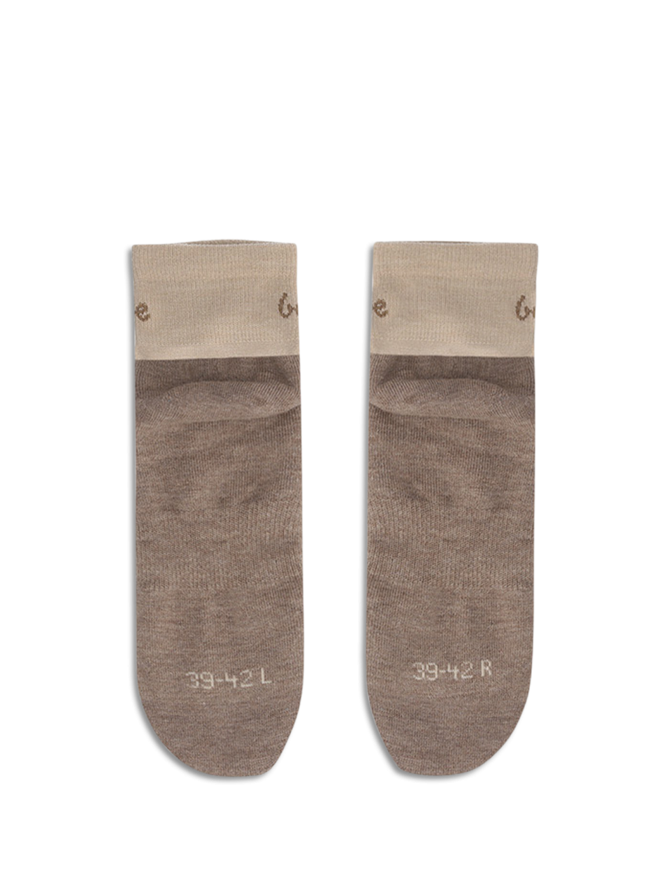 Barefoot calcetines Be Lenka - Crew - Merino Wool – Beige