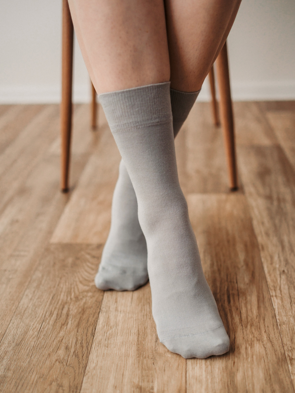 Barefoot Socks - Crew - Essentials – Grey