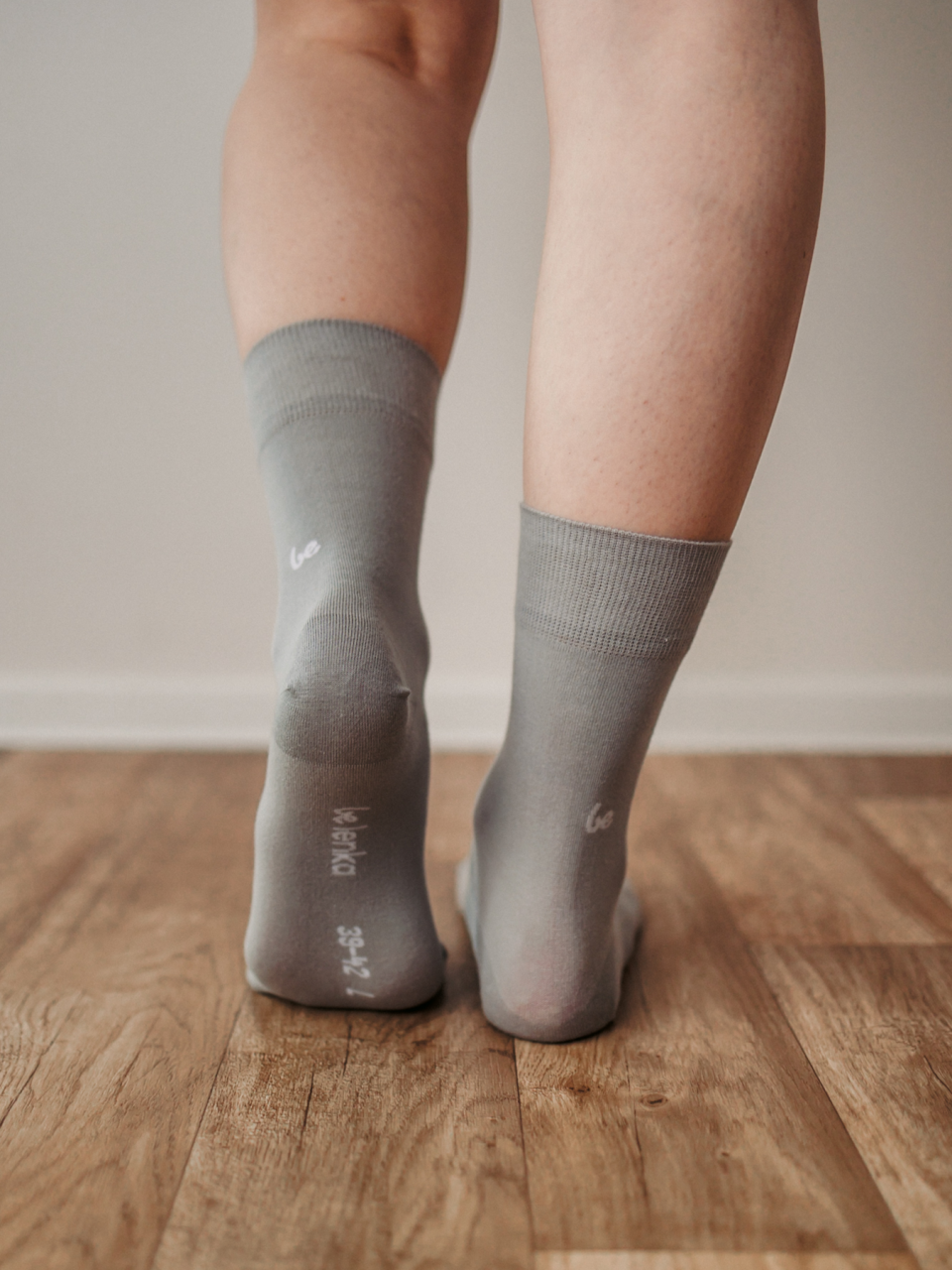 Barefoot Socks - Crew - Essentials – Grey