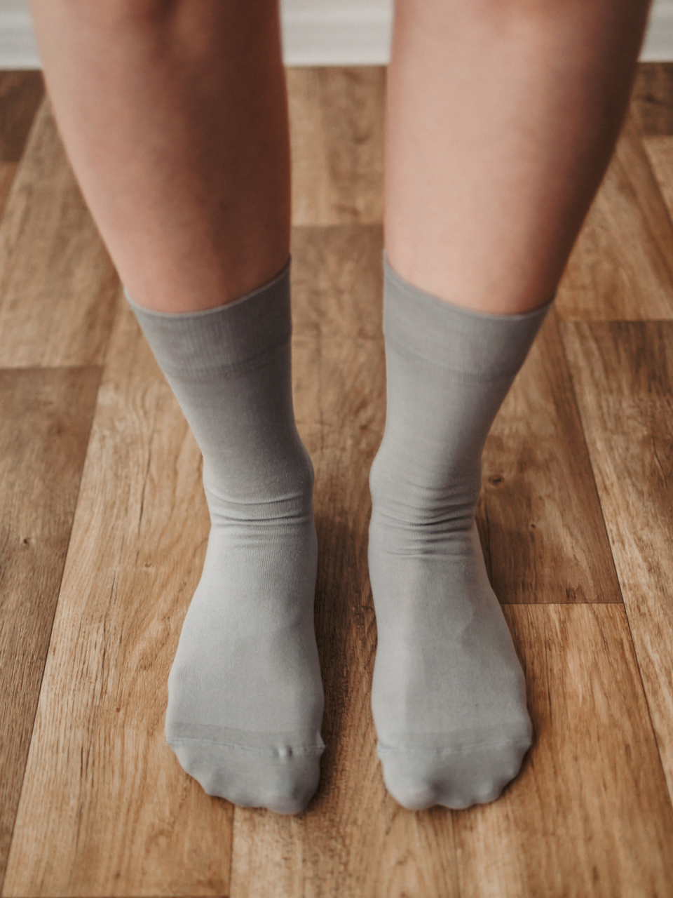 Barefoot Socks - Crew - Essentials – Grey