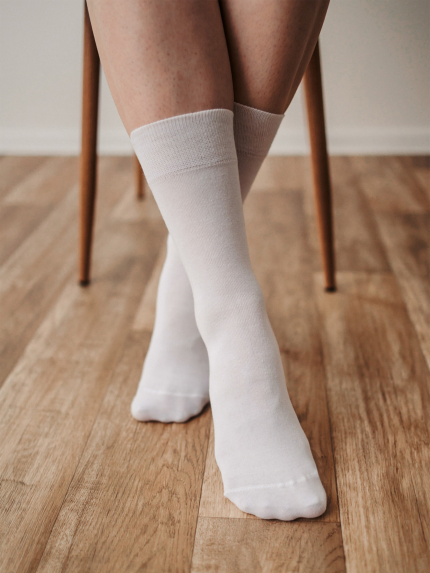 Barfußsocken - Crew - Essentials - White